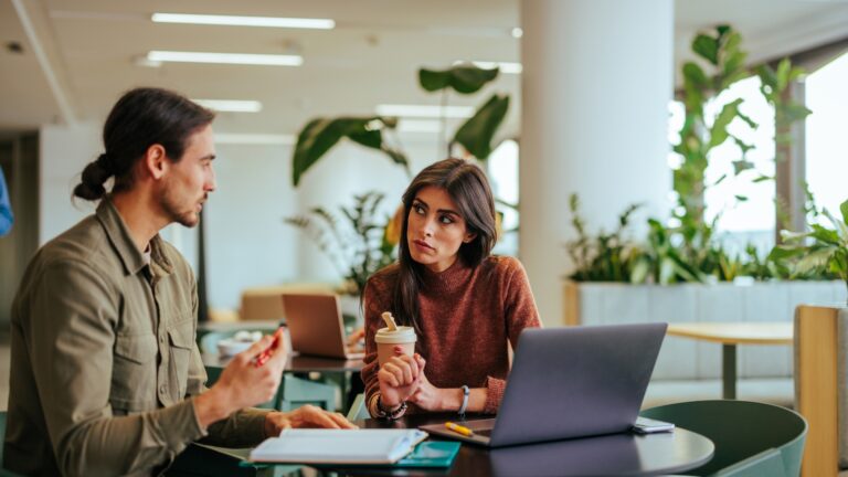Modern cafeteria at Prestige Tellapur offering a comfortable dining space.