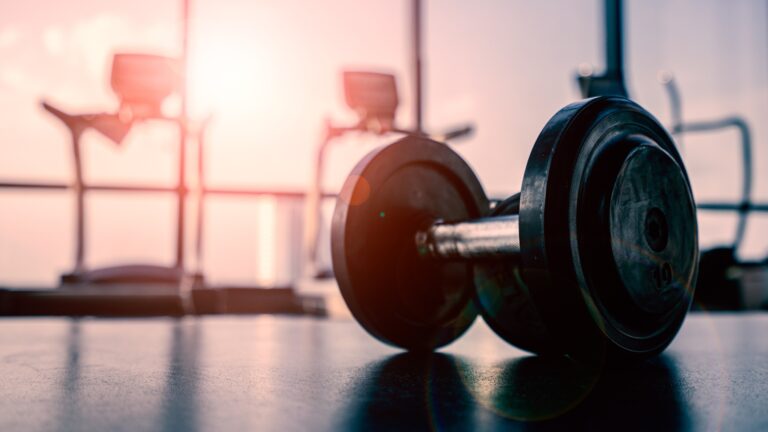 Exterior view of the clubhouse at Prestige Tellapur residential community.